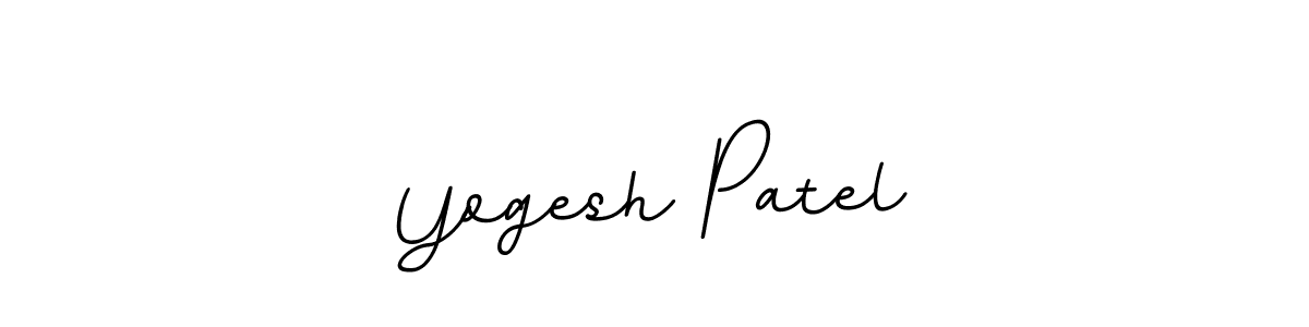 Yogesh Patel stylish signature style. Best Handwritten Sign (BallpointsItalic-DORy9) for my name. Handwritten Signature Collection Ideas for my name Yogesh Patel. Yogesh Patel signature style 11 images and pictures png