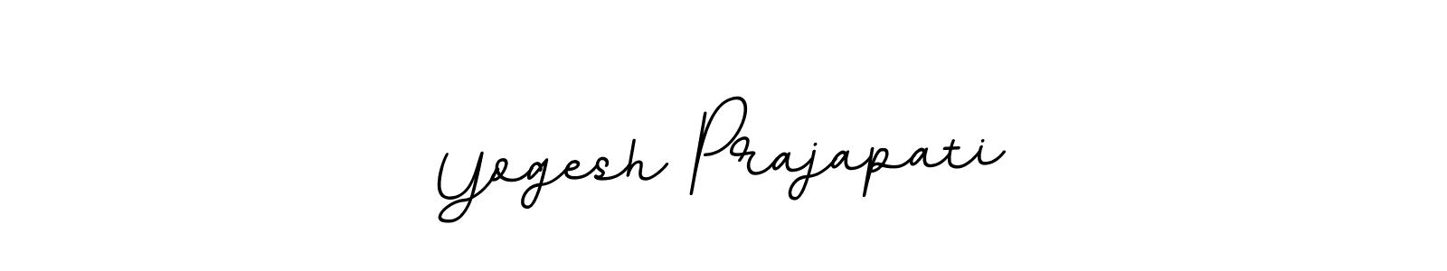 Use a signature maker to create a handwritten signature online. With this signature software, you can design (BallpointsItalic-DORy9) your own signature for name Yogesh Prajapati. Yogesh Prajapati signature style 11 images and pictures png