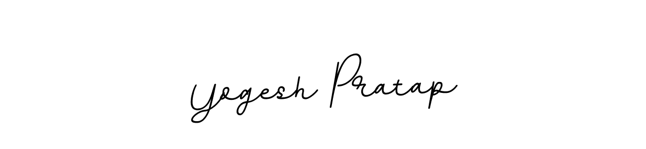 The best way (BallpointsItalic-DORy9) to make a short signature is to pick only two or three words in your name. The name Yogesh Pratap include a total of six letters. For converting this name. Yogesh Pratap signature style 11 images and pictures png