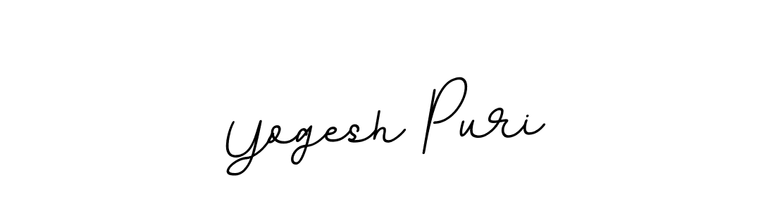 Yogesh Puri stylish signature style. Best Handwritten Sign (BallpointsItalic-DORy9) for my name. Handwritten Signature Collection Ideas for my name Yogesh Puri. Yogesh Puri signature style 11 images and pictures png