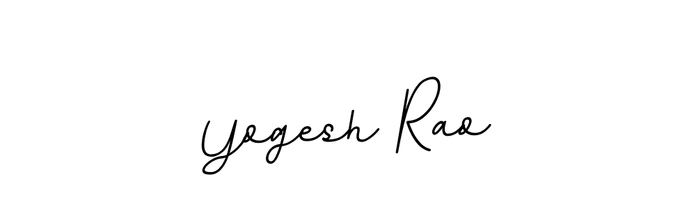 Use a signature maker to create a handwritten signature online. With this signature software, you can design (BallpointsItalic-DORy9) your own signature for name Yogesh Rao. Yogesh Rao signature style 11 images and pictures png