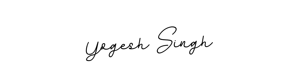 Design your own signature with our free online signature maker. With this signature software, you can create a handwritten (BallpointsItalic-DORy9) signature for name Yogesh Singh. Yogesh Singh signature style 11 images and pictures png