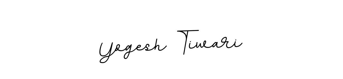 Create a beautiful signature design for name Yogesh Tiwari. With this signature (BallpointsItalic-DORy9) fonts, you can make a handwritten signature for free. Yogesh Tiwari signature style 11 images and pictures png