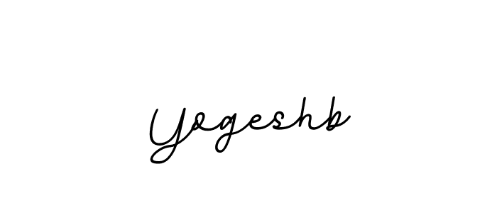 This is the best signature style for the Yogeshb name. Also you like these signature font (BallpointsItalic-DORy9). Mix name signature. Yogeshb signature style 11 images and pictures png