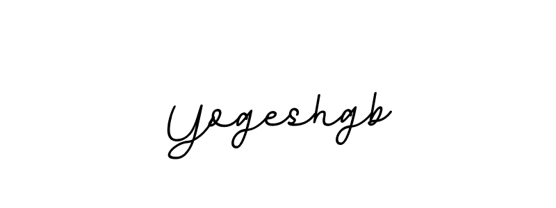 Yogeshgb stylish signature style. Best Handwritten Sign (BallpointsItalic-DORy9) for my name. Handwritten Signature Collection Ideas for my name Yogeshgb. Yogeshgb signature style 11 images and pictures png