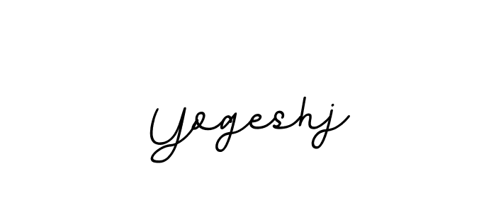 Yogeshj stylish signature style. Best Handwritten Sign (BallpointsItalic-DORy9) for my name. Handwritten Signature Collection Ideas for my name Yogeshj. Yogeshj signature style 11 images and pictures png