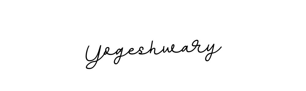 if you are searching for the best signature style for your name Yogeshwary. so please give up your signature search. here we have designed multiple signature styles  using BallpointsItalic-DORy9. Yogeshwary signature style 11 images and pictures png