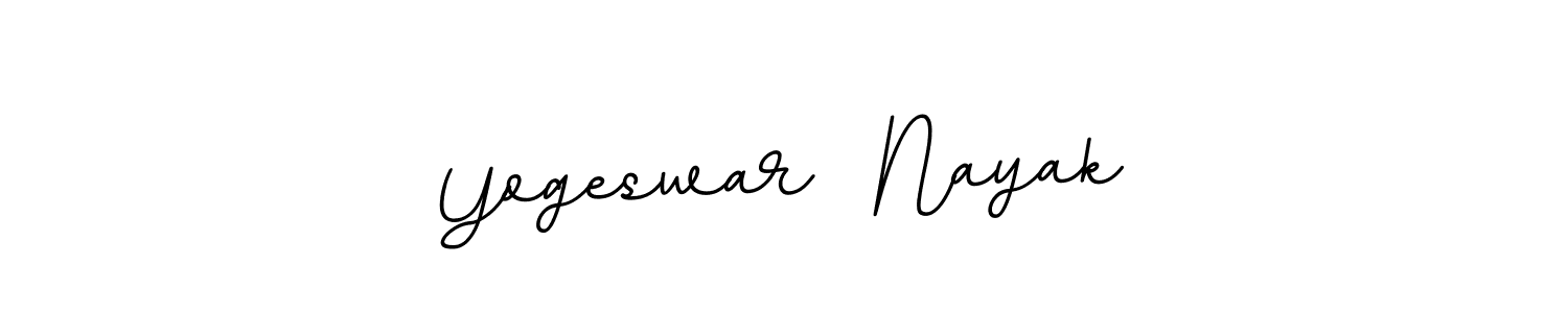 How to make Yogeswar  Nayak signature? BallpointsItalic-DORy9 is a professional autograph style. Create handwritten signature for Yogeswar  Nayak name. Yogeswar  Nayak signature style 11 images and pictures png