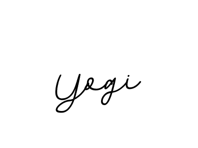 You should practise on your own different ways (BallpointsItalic-DORy9) to write your name (Yogi) in signature. don't let someone else do it for you. Yogi signature style 11 images and pictures png