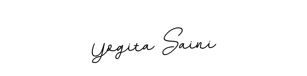 Make a beautiful signature design for name Yogita Saini. Use this online signature maker to create a handwritten signature for free. Yogita Saini signature style 11 images and pictures png