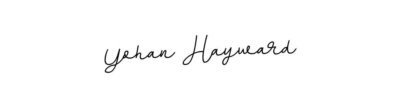 Create a beautiful signature design for name Yohan Hayward. With this signature (BallpointsItalic-DORy9) fonts, you can make a handwritten signature for free. Yohan Hayward signature style 11 images and pictures png