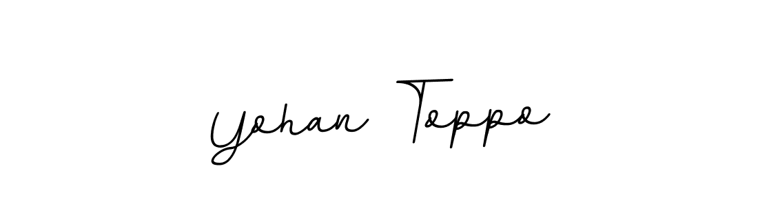 This is the best signature style for the Yohan Toppo name. Also you like these signature font (BallpointsItalic-DORy9). Mix name signature. Yohan Toppo signature style 11 images and pictures png