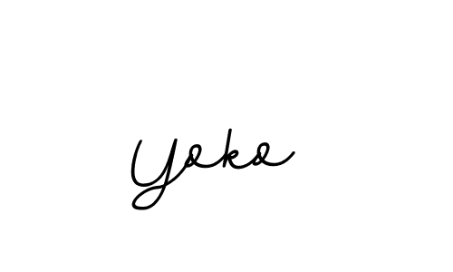 See photos of Yoko  official signature by Spectra . Check more albums & portfolios. Read reviews & check more about BallpointsItalic-DORy9 font. Yoko  signature style 11 images and pictures png