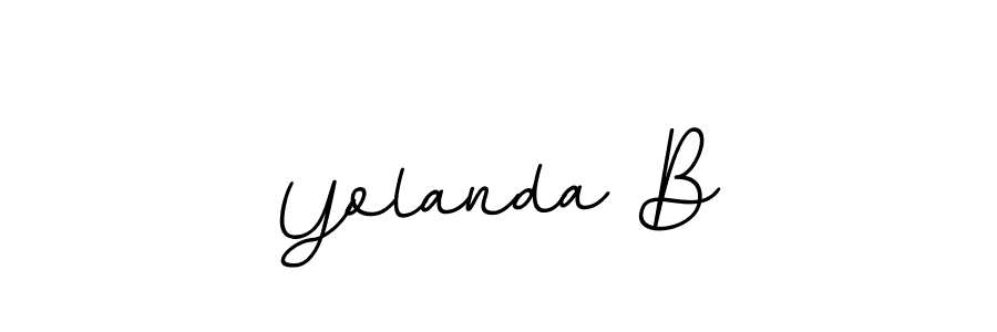 You can use this online signature creator to create a handwritten signature for the name Yolanda B. This is the best online autograph maker. Yolanda B signature style 11 images and pictures png