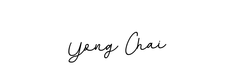 Make a beautiful signature design for name Yong Chai. With this signature (BallpointsItalic-DORy9) style, you can create a handwritten signature for free. Yong Chai signature style 11 images and pictures png