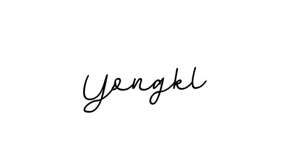 It looks lik you need a new signature style for name Yongkl. Design unique handwritten (BallpointsItalic-DORy9) signature with our free signature maker in just a few clicks. Yongkl signature style 11 images and pictures png