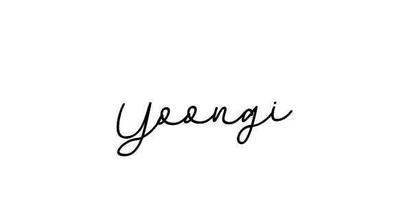 Create a beautiful signature design for name Yoongi. With this signature (BallpointsItalic-DORy9) fonts, you can make a handwritten signature for free. Yoongi signature style 11 images and pictures png