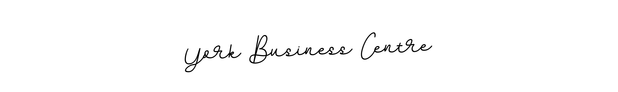 Make a beautiful signature design for name York Business Centre. With this signature (BallpointsItalic-DORy9) style, you can create a handwritten signature for free. York Business Centre signature style 11 images and pictures png