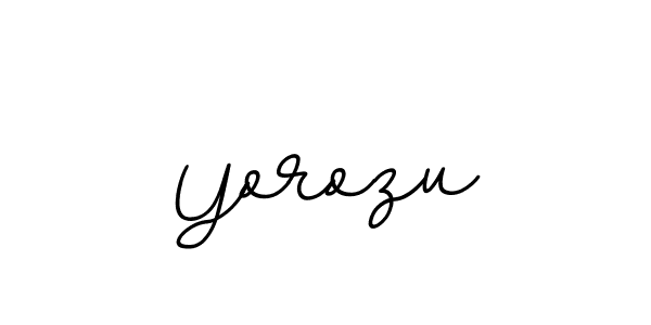Also we have Yorozu name is the best signature style. Create professional handwritten signature collection using BallpointsItalic-DORy9 autograph style. Yorozu signature style 11 images and pictures png