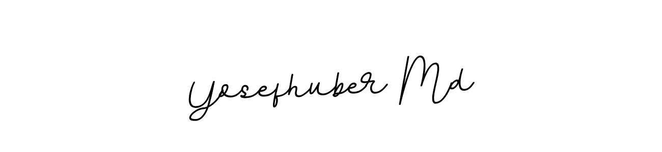 Similarly BallpointsItalic-DORy9 is the best handwritten signature design. Signature creator online .You can use it as an online autograph creator for name Yosefhuber Md. Yosefhuber Md signature style 11 images and pictures png