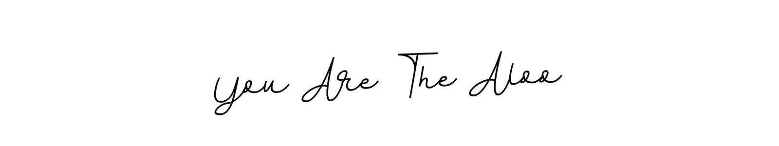 Use a signature maker to create a handwritten signature online. With this signature software, you can design (BallpointsItalic-DORy9) your own signature for name You Are The Aloo. You Are The Aloo signature style 11 images and pictures png