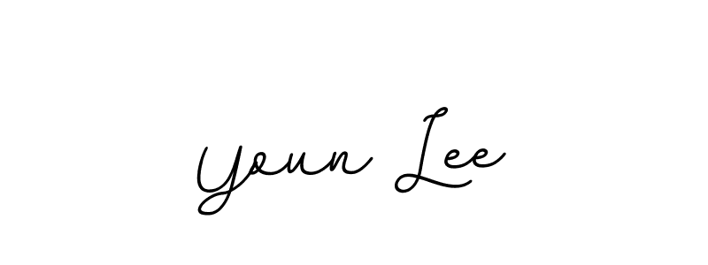 Similarly BallpointsItalic-DORy9 is the best handwritten signature design. Signature creator online .You can use it as an online autograph creator for name Youn Lee. Youn Lee signature style 11 images and pictures png