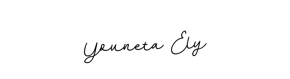 It looks lik you need a new signature style for name Youneta Ely. Design unique handwritten (BallpointsItalic-DORy9) signature with our free signature maker in just a few clicks. Youneta Ely signature style 11 images and pictures png