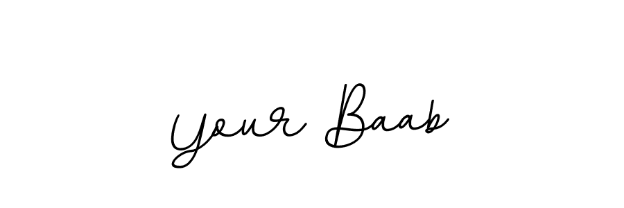 Similarly BallpointsItalic-DORy9 is the best handwritten signature design. Signature creator online .You can use it as an online autograph creator for name Your Baab. Your Baab signature style 11 images and pictures png