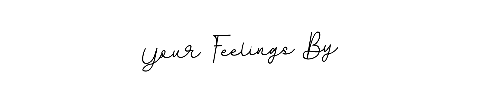 Create a beautiful signature design for name Your Feelings By. With this signature (BallpointsItalic-DORy9) fonts, you can make a handwritten signature for free. Your Feelings By signature style 11 images and pictures png