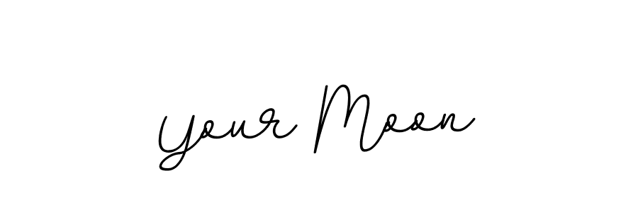 Similarly BallpointsItalic-DORy9 is the best handwritten signature design. Signature creator online .You can use it as an online autograph creator for name Your Moon. Your Moon signature style 11 images and pictures png