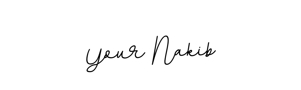 The best way (BallpointsItalic-DORy9) to make a short signature is to pick only two or three words in your name. The name Your Nakib include a total of six letters. For converting this name. Your Nakib signature style 11 images and pictures png