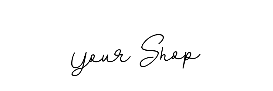 Create a beautiful signature design for name Your Shop. With this signature (BallpointsItalic-DORy9) fonts, you can make a handwritten signature for free. Your Shop signature style 11 images and pictures png