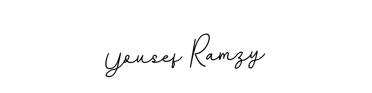 Create a beautiful signature design for name Yousef Ramzy. With this signature (BallpointsItalic-DORy9) fonts, you can make a handwritten signature for free. Yousef Ramzy signature style 11 images and pictures png