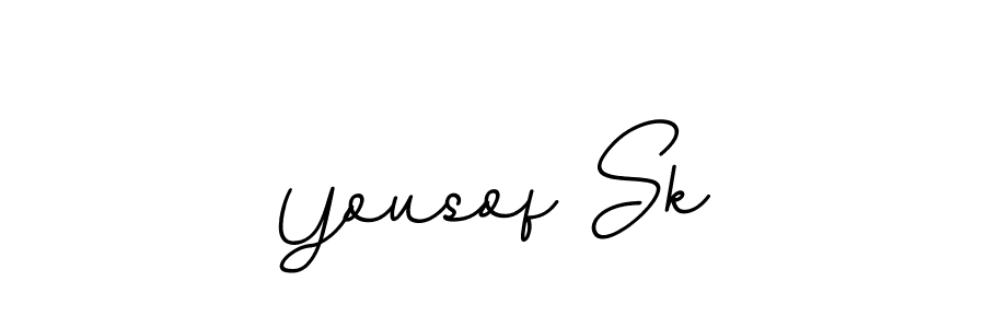 This is the best signature style for the Yousof Sk name. Also you like these signature font (BallpointsItalic-DORy9). Mix name signature. Yousof Sk signature style 11 images and pictures png