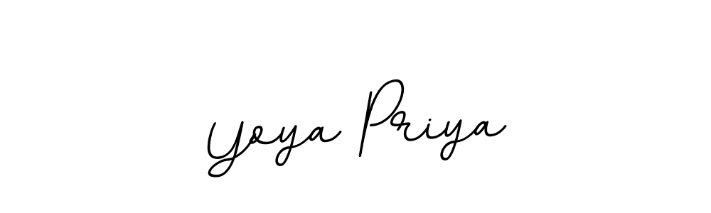 Make a short Yoya Priya signature style. Manage your documents anywhere anytime using BallpointsItalic-DORy9. Create and add eSignatures, submit forms, share and send files easily. Yoya Priya signature style 11 images and pictures png