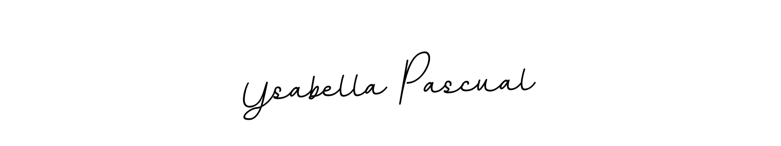 Make a beautiful signature design for name Ysabella Pascual. With this signature (BallpointsItalic-DORy9) style, you can create a handwritten signature for free. Ysabella Pascual signature style 11 images and pictures png