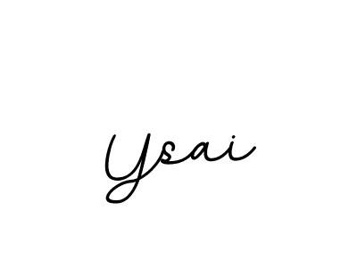 Use a signature maker to create a handwritten signature online. With this signature software, you can design (BallpointsItalic-DORy9) your own signature for name Ysai. Ysai signature style 11 images and pictures png