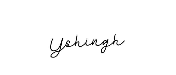 How to Draw Yshingh signature style? BallpointsItalic-DORy9 is a latest design signature styles for name Yshingh. Yshingh signature style 11 images and pictures png