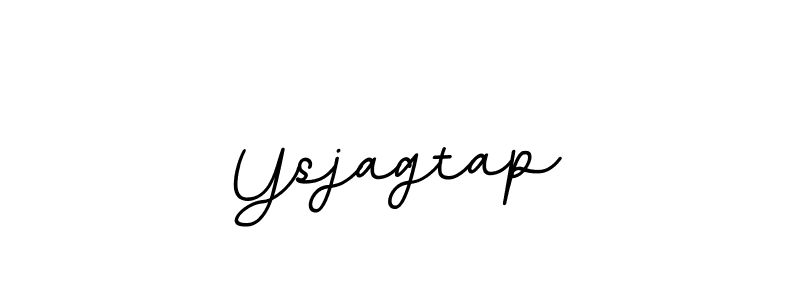 Make a beautiful signature design for name Ysjagtap. With this signature (BallpointsItalic-DORy9) style, you can create a handwritten signature for free. Ysjagtap signature style 11 images and pictures png