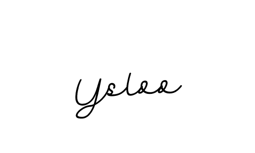 How to make Ysloo signature? BallpointsItalic-DORy9 is a professional autograph style. Create handwritten signature for Ysloo name. Ysloo signature style 11 images and pictures png
