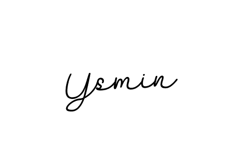 if you are searching for the best signature style for your name Ysmin. so please give up your signature search. here we have designed multiple signature styles  using BallpointsItalic-DORy9. Ysmin signature style 11 images and pictures png