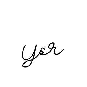 Create a beautiful signature design for name Ysr. With this signature (BallpointsItalic-DORy9) fonts, you can make a handwritten signature for free. Ysr signature style 11 images and pictures png