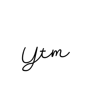 How to make Ytm signature? BallpointsItalic-DORy9 is a professional autograph style. Create handwritten signature for Ytm name. Ytm signature style 11 images and pictures png