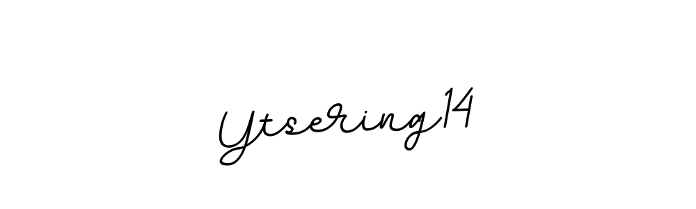 if you are searching for the best signature style for your name Ytsering14. so please give up your signature search. here we have designed multiple signature styles  using BallpointsItalic-DORy9. Ytsering14 signature style 11 images and pictures png