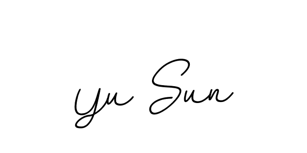 Also we have Yu Sun name is the best signature style. Create professional handwritten signature collection using BallpointsItalic-DORy9 autograph style. Yu Sun signature style 11 images and pictures png