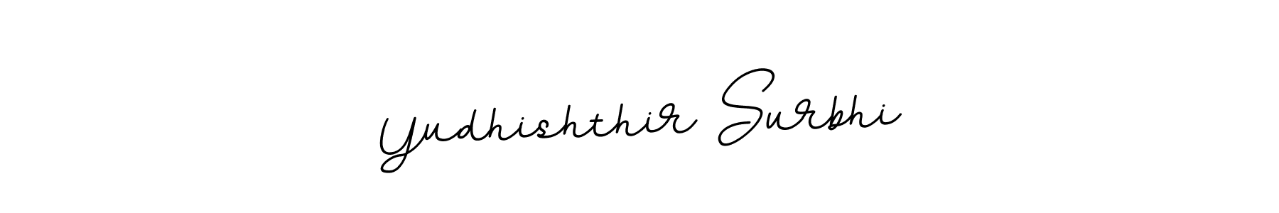 This is the best signature style for the Yudhishthir Surbhi name. Also you like these signature font (BallpointsItalic-DORy9). Mix name signature. Yudhishthir Surbhi signature style 11 images and pictures png