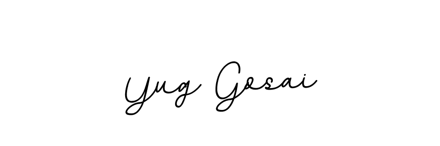 Make a beautiful signature design for name Yug Gosai. Use this online signature maker to create a handwritten signature for free. Yug Gosai signature style 11 images and pictures png