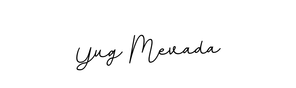 You can use this online signature creator to create a handwritten signature for the name Yug Mevada. This is the best online autograph maker. Yug Mevada signature style 11 images and pictures png