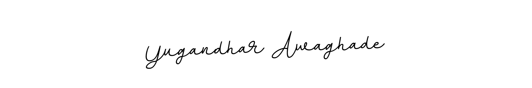 You can use this online signature creator to create a handwritten signature for the name Yugandhar Awaghade. This is the best online autograph maker. Yugandhar Awaghade signature style 11 images and pictures png