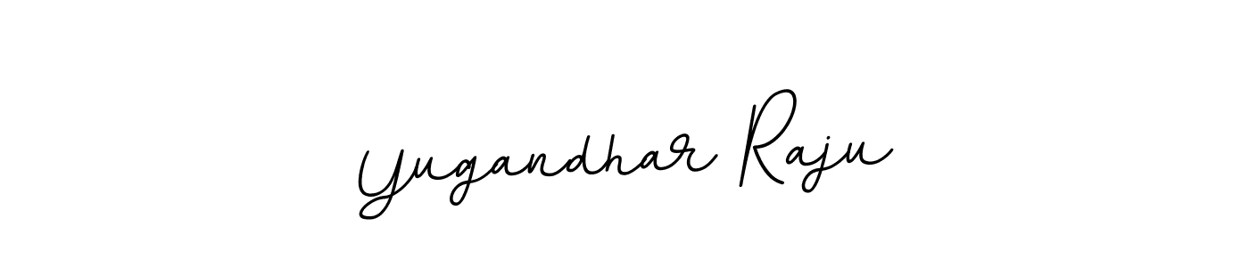 Create a beautiful signature design for name Yugandhar Raju. With this signature (BallpointsItalic-DORy9) fonts, you can make a handwritten signature for free. Yugandhar Raju signature style 11 images and pictures png